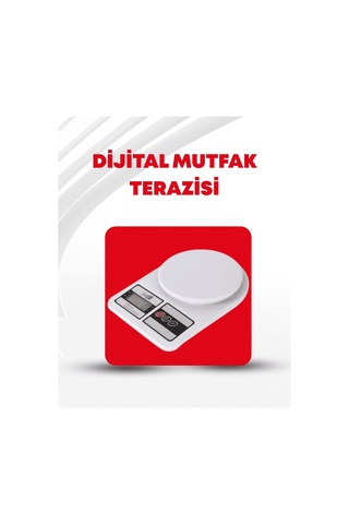 Hepsi 10 Kg Kapasiteli Lcd Ekranlı Dijital Mutfak Tartıs Najmaddin Diğer