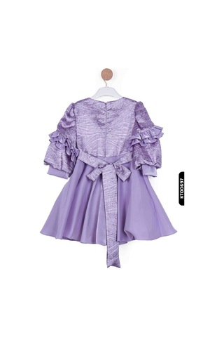 Xo Kids Kız Çocuk Elbise 3-7 Yaş 924 Mor