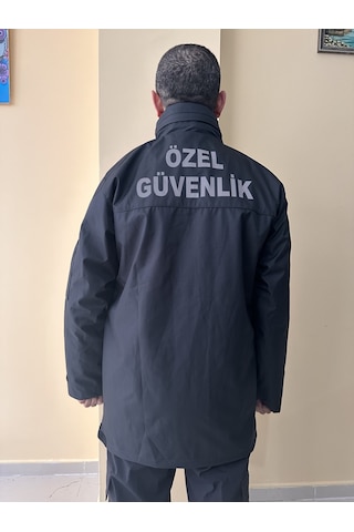 Erkek Yeni Yasa Kamu Personel Özel Güvenlik Kışlık Tekli Kaban