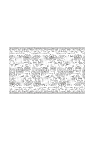 Suntek Paskalya Doodle Masa Örtüsü Malzemeleri Oyun Etkinliği