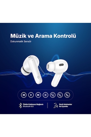 Ttec AirBeat 2KM187 One Gerçek Kablosuz TWS Bluetooth Kulaklık