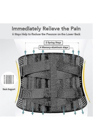 Bel Ortopedik Desteği İçin Tıbbi Sırt Bel Destek Kemeri - Kaiyi