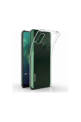 Huawei P Smart Z Kılıf Süper Silikon Yumuşak Arka Koruma Şeffaf