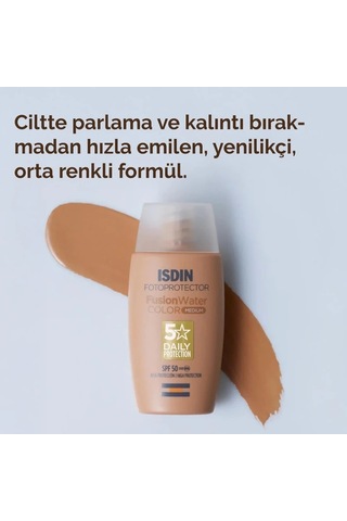 Isdin Fotoprotector Fusion Water Color Magic Spf50 Medium 50 ML