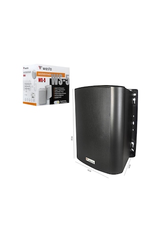Sütun Hoparlör 13cm 120w Siyah Trafolu Westa Ws-5tb