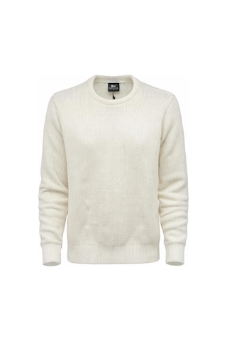 Classics Men Turbulance Slim Fit Bisiklet Yaka Uzun Kol Erkek Triko - 7529 Ekru