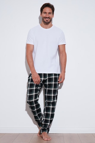 Buratti Erkek Pijama Altı 611pt00154 Siyah-yeşil Siyah-yeşil Siyah - Yeşil