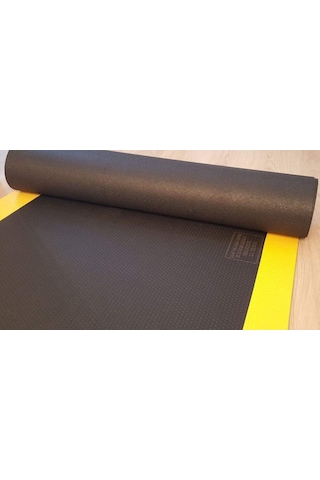 3 Mm 20 Kv Siyah Ikaz Şeritli Yalıtkan Izole Halı 100X50