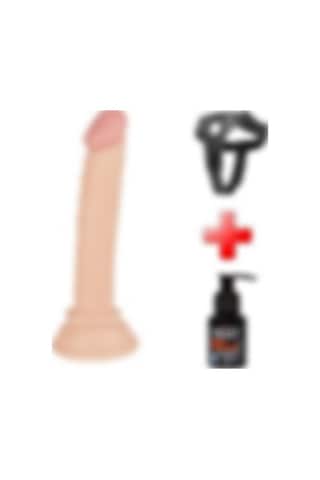 Odins Shop 13 CM Belden Bağlamalı Vantuzlu Realistik Penis Anal  Vajinal Dildo