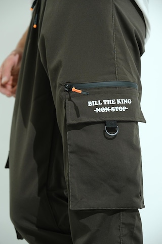 Oksit Bl Non Stop Baskılı Kort Paraşüt Kumaş Tactical Kargo Cepli Erkek Eşofman Alt 001