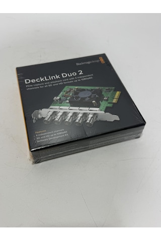 Blackmagic Decklink Duo 2 Sdı Capture Ve Playback Kartı