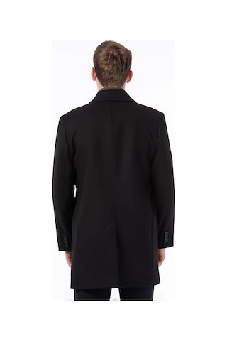 Plt8365 Dewberry Erkek Palto-Siyah