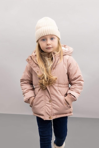 Defacto Kız Bebek Kapüşonlu Su Geçirmez Mont A2451A524AUBG321 Bej