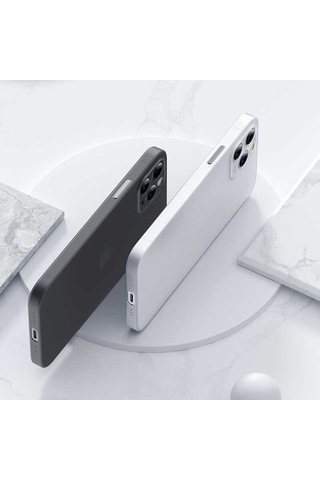 Benks Apple Uyumlu iPhone 12 Pro Max Kılıf Slim Fit Mat PP Benks Lollipop Protective Kapak ZORE-218590