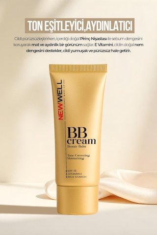 Light Tones Bb Cream Beauty Balm Nemlendirici Ve Ton Eşitleyici 30 Ml Diğer