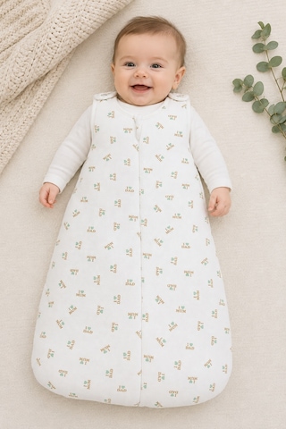 Babyhola Elyaflı 2.5 Tog Askıdan Çıtçıtlı Bebek Torba Uyku Tulumu 2712 Mint Yeşil