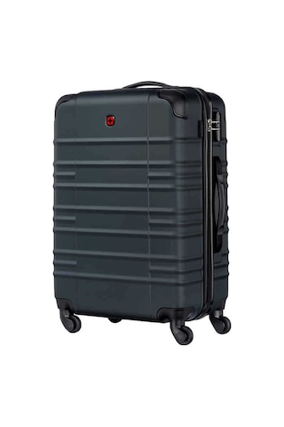 Wenger 653147 Amplar Orta Boy Sert Kabuklu Valiz Lacivert Çok Renkli