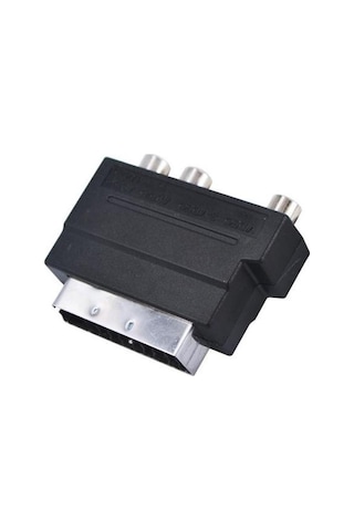 Scart To Rca Skart Tos Av Svideo Çevirici Dönüştürücü Adaptör