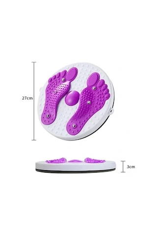 Sunup Sn-22218 Döner Zayıflama Ve Bel İnceltme Diski - Vücut Şekillendirici Egzersiz Aleti