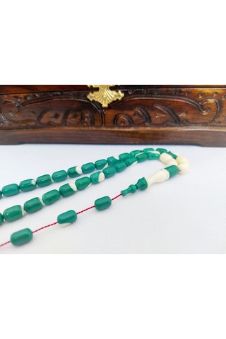 Soma Tesbih Ahmet Özdemir İmzalı Eski Bilardo Topu 14no Katalin Malzeme Tesbih