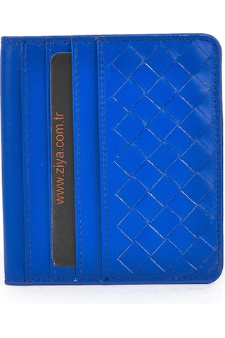 Ziya, Hakiki Deri Kartlık 1539852z01 Saks Mavi 1539852z01 651 Saks Mavi