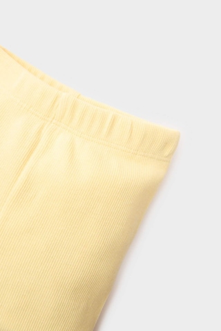 DeFacto Kız Bebek Beli Lastikli Fitilli Kaşkorse Tayt E6364A525SPYL118 Sarı