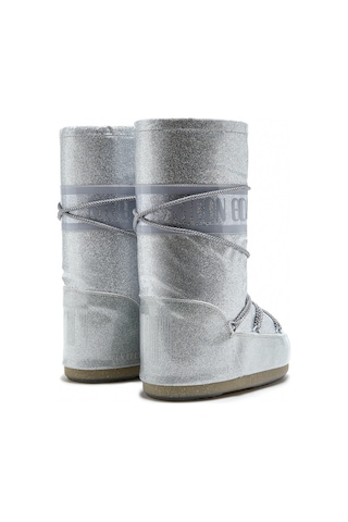 H001 Silver Bot Kar Kadın 80d1402850-h001 Moon Boot Icon Glitter Silver Gümüş