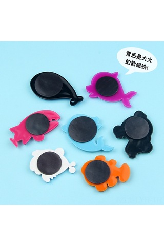 Ranyeek Deniz Balıkları Figürlü Yumuşak Jeli Manyetik Buzdolabı Sticker - Çocuk Eğitimi Ve Dekorasyon Amaçlı Kaplumbağa Desenli