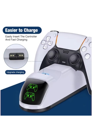 Vothoon Vtn22 Ps5 Dualsense Şarj Istasyonu Playstation 5 Uyumlu