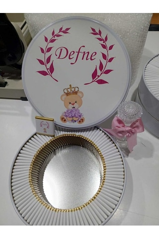 İsme Özel Hoşgeldin Bebek Çikolatası Çok Renkli 100 Adet