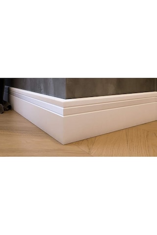 Lake Beyaz Eko-k2 Model 10cm Pvc Süpürgelik