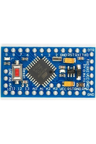 Arduino Pro Mini ATMEGA 328 - 5 V / 16 MHz (Header ile Birlikte)