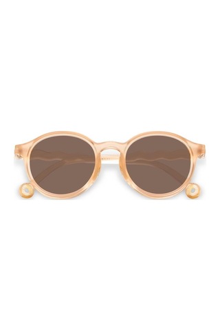 Olivio&co Classic Oval Junior Güneş Gözlüğü - Apricot Açık Gri