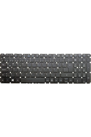 Notebook Klavye - Siyah-ışıksız - Acer Aspire 5 A515-51g-388j Muadili İle Uyumlu