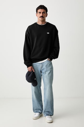 Vans Left Chest Erkek Sweatshirt C-van0010geblkblk Siyah