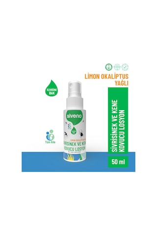 Siveno Sivrisinek ve Kene Kovucu Sprey Krem 50 ML