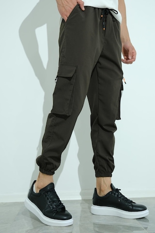 Oksit Bl Non Stop Baskılı Kort Paraşüt Kumaş Tactical Kargo Cepli Erkek Eşofman Alt 001
