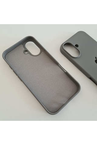 Apple iPhone 16 Uyumlu Lansman Silikon Kılıf