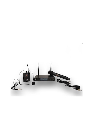 Pawer Pw-u150a Ey Kablosuz Uhf Mikrofon Seti: El, Yaka Ve Kafa Mikrofonu