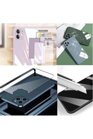Apple Uyumlu iPhone 14 Pro Max Kamera Korumalı Cam Kapak&kılıf