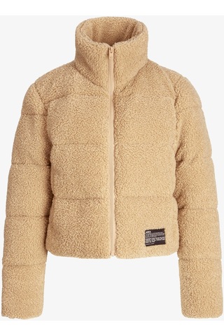 Jjxx Jxısa Teddy Puffer Jacket Otw Kadın Bej Mont 12240601-beige Bej