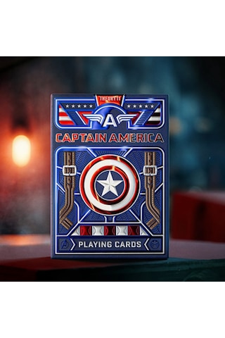 Theory11 Captain America Premium Oyun Kağıdı İskambil Kartları Destesi