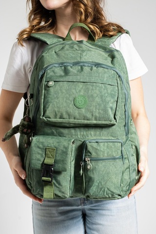 Ultra Hafif Çok Cepli Su Geçirmez Sırt Çantası Unisex Yeşil Model: 571-1k - Yeşil