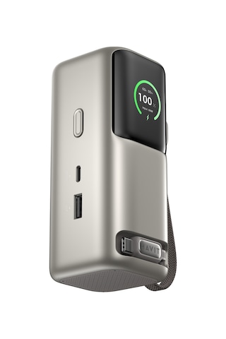 Havit PB37 10.000mAh 65W PD Hızlı Şarj Cihazı Powerbank – Akıllı Dijital Ekranlı ve Dahili USB-C Kablolu + Tr Dönüştürücü