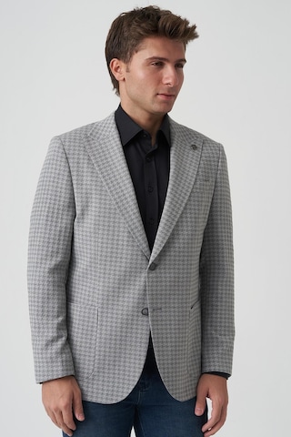 White Stone Albufeira 4014 Slim Fit 6 Drop Ceket Desenli DESENLİ