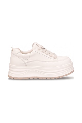 Ayakkabı Fuarı Elit Hml262-1102 Kadın Klasik Sneaker Beyaz