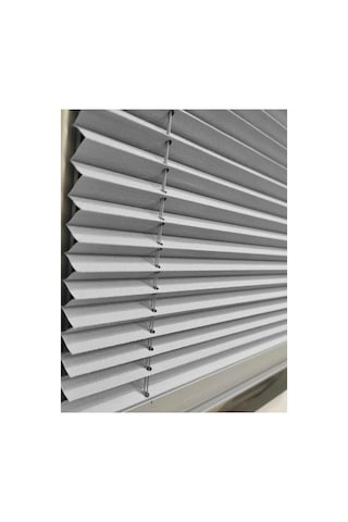 Katlanabilir Cam Balkon Perdesi Ev-ofis Perdesi Açık Gri Gri - 519819950 Gri
