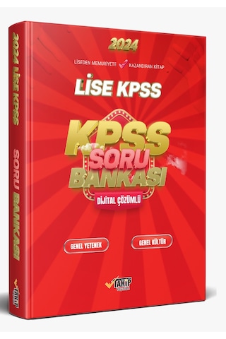 2024 Ortaöğretim Lise Kpss Tüm Dersler Soru Bankası
