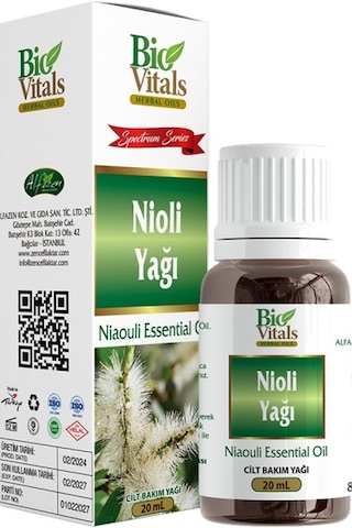 Bio Vitals Nioli Yağı 20 Ml Bio Vitals Nioli Yağı 20 Ml