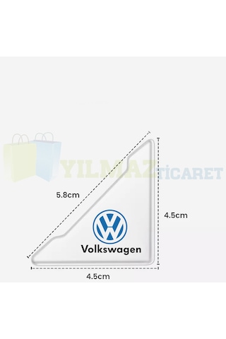 Volkswagen Logo Kapı Kenar Köşe Koruyucu Çarpma Çizilme Önleyici